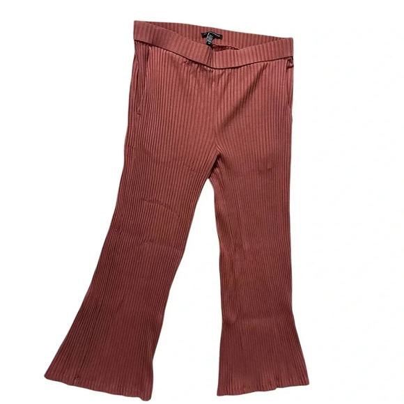 Eileen Fisher Rust Boot Cut Pants - Picture 1 of 5
